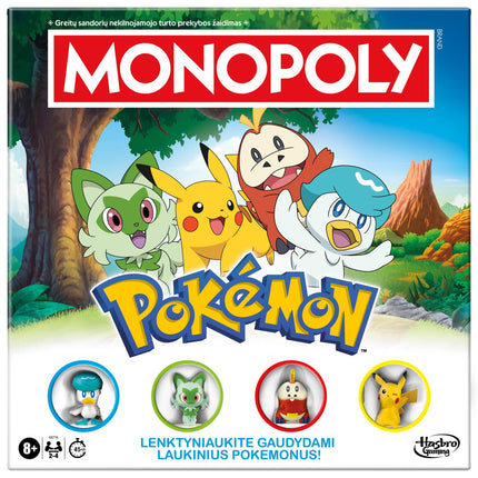 Monopoly Board Game in Lithuanian - Fun for 2-6 Players