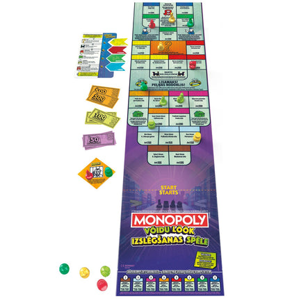 Monopoly Boardgame Knockout (In Estonian And Latvian Lang.)