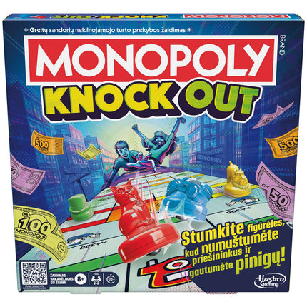 Monopoly Boardgame Knockout (In Lithuanian Lang.)