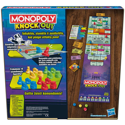 Monopoly Boardgame Knockout (In Lithuanian Lang.)