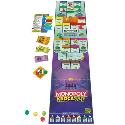 Monopoly Boardgame Knockout (In Lithuanian Lang.)