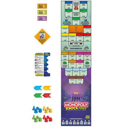 Monopoly Boardgame Knockout (In Lithuanian Lang.)