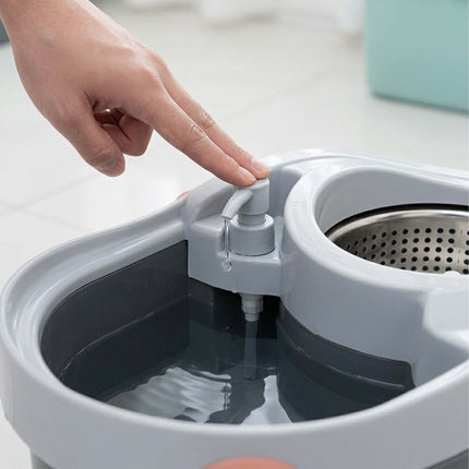 Mop Set with Bucket, Wringer & 16L Capacity