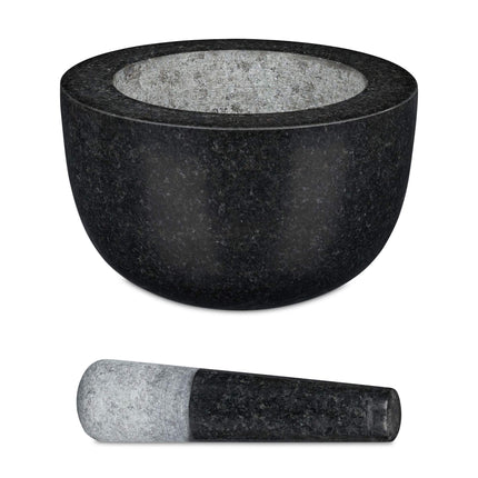 Mortar granite with impact