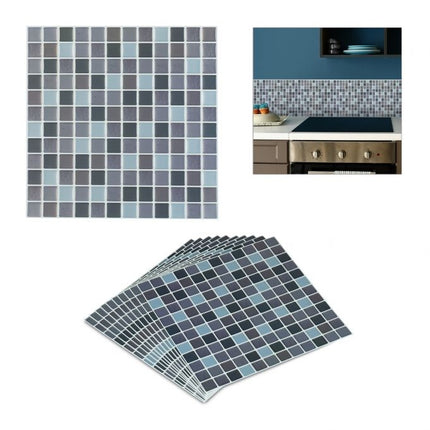 Mosaic tiles - stickers - set of 10
