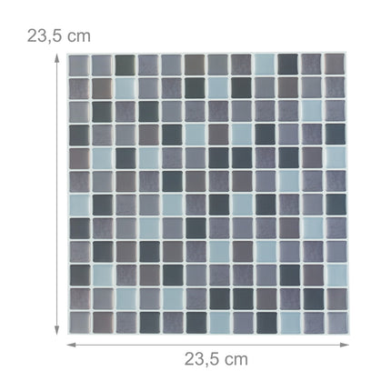 Mosaic tiles - stickers - set of 10