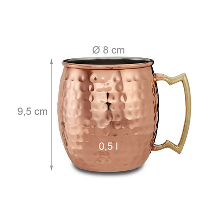Moscow Mule mugs set of four