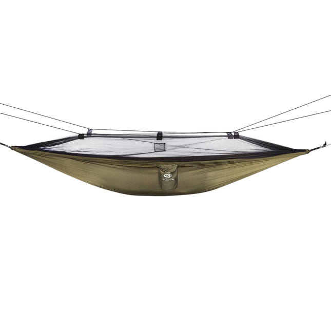Mosquito Hammock with Net, Green, Lightweight Camping