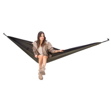 Mosquito Hammock with Net, Green, Lightweight Camping