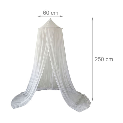 Mosquito Net 250cm – Fits Single & Double Beds