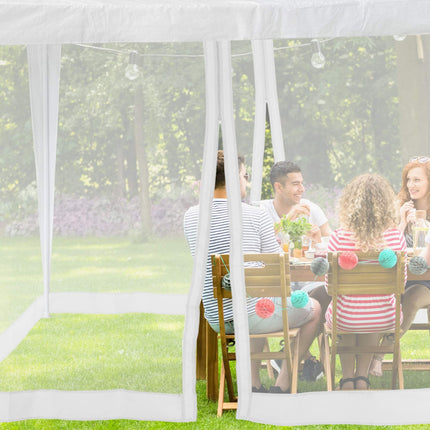 Mosquito Net for 3x3m Pavilion White