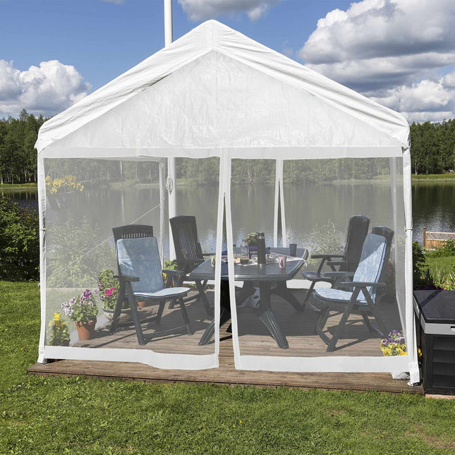 Mosquito Net for 3x3m Pavilion White