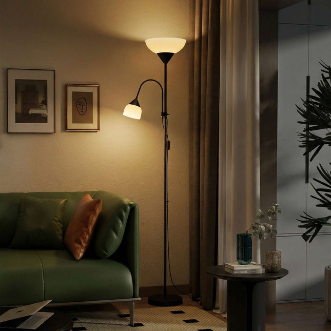 Mother-Child Floor Lamp with Adjustable Color Temperature
