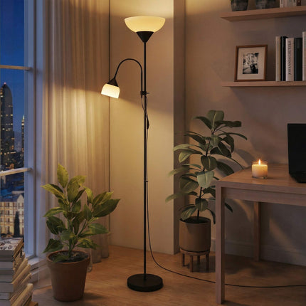 Mother-Child Floor Lamp with Adjustable Color Temperature