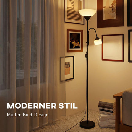 Mother-Child Floor Lamp with Adjustable Color Temperature