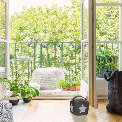 Motif of door stop star