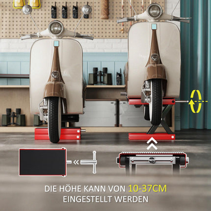 Motorcycle Lift Stand, 500kg Capacity, Steel, Foldable