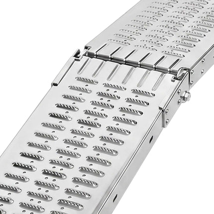 Motorcycle Loading Ramps, Foldable Steel, 2-Pack