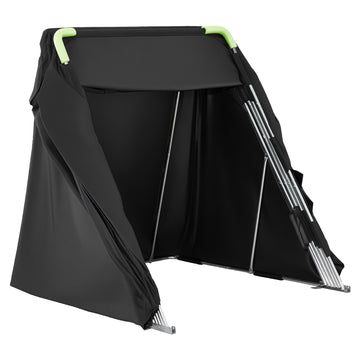 Motorcycle Storage Shelter, 600D Oxford, Lock, 346 cm