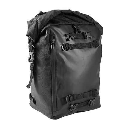 Motorcycle Tail Bag 30L, Waterproof Cover, Backpack Straps