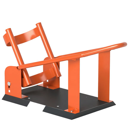 Motorcycle Wheel Chock, Adjustable, Steel, 816.5 kg Capacity