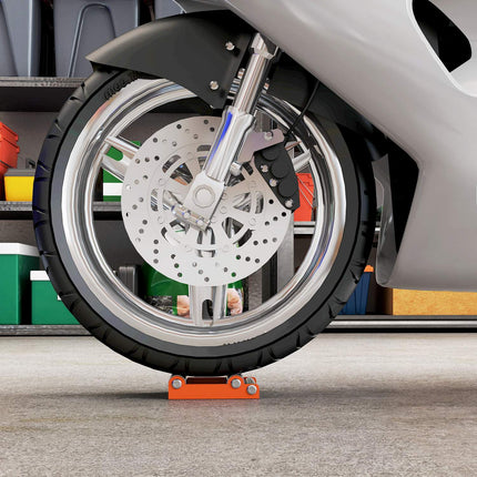 Motorcycle Wheel Cleaning Stand, Fits Tires <180 mm, 220 kg Capacity