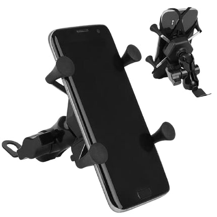 Motorcycle phone holder with charger