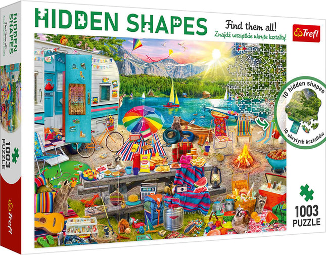 Motorhome Trip Puzzle, 1000 Pieces, Family Fun Activity