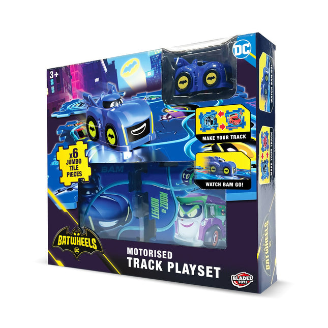 Motorised Track Playset for Batwheels, 6 Pieces