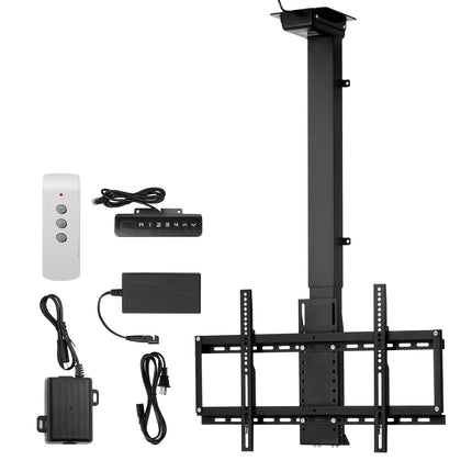 Motorized Ceiling TV Mount for 32-55 Inch, 120 Lb