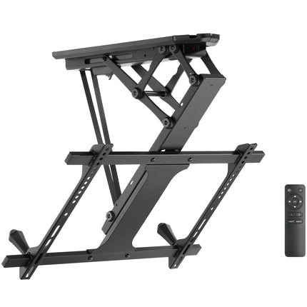 Motorized flip-down ceiling mount TV 32-70" Tuya