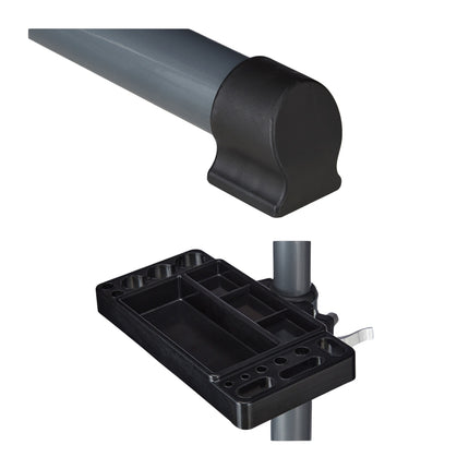 Mounting stand for bicycle with tray