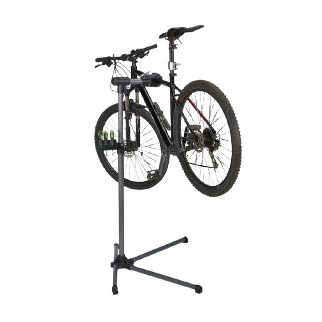 Mounting stand for bicycle with tray