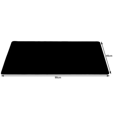 Mouse and keyboard pad - black P18625