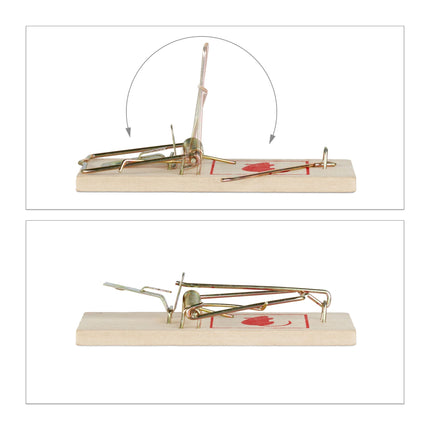 Mousetrap Wood Set of 40