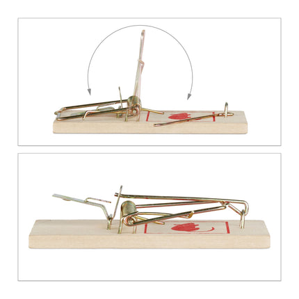Mousetrap Wooden set of 12 pcs
