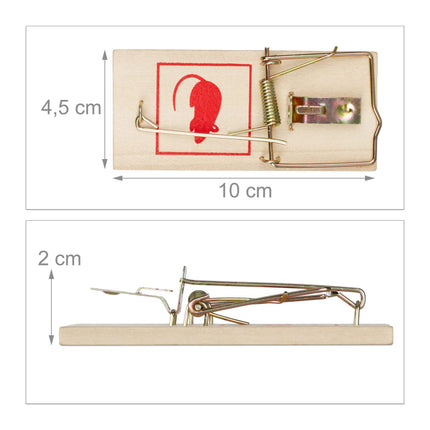 Mousetrap Wooden set of 12 pcs