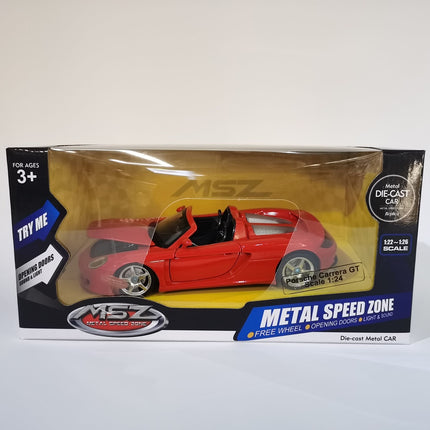 Msz Die-Cast Model Porsche Carrera Gt, Scale 1:24