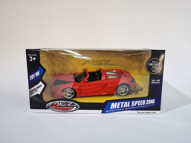 Msz Die-Cast Model Porsche Carrera Gt, Scale 1:24