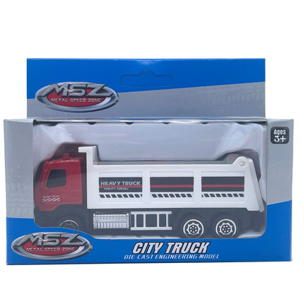 Msz Die-Cast Model Volvo Dump Truck, Scale 1:72