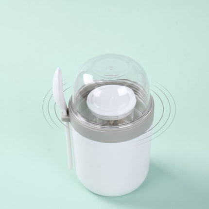 Muesli Cups To Go, 4-Pack, BPA-Free, With Spoon