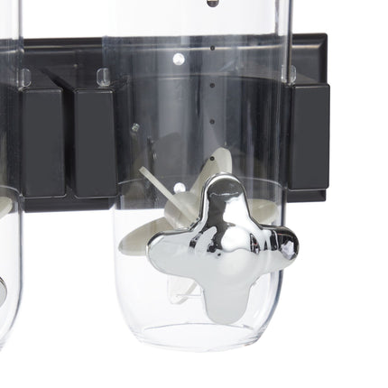 Mueslidispenser double for wall mounting