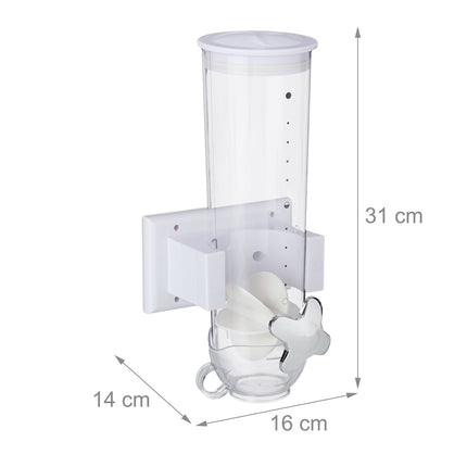 Muesli machine for wall mounting 1.7 l