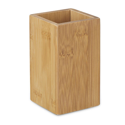 Mug for toothbrush in bamboo