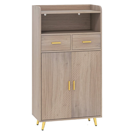 Multi-Purpose Cabinet with Adjustable Shelf and Drawers