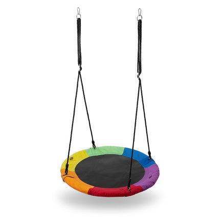 Multi Saucer Swing, Black, Outdoor Fun