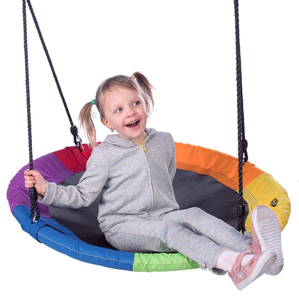Multi Saucer Swing, Black, Outdoor Fun
