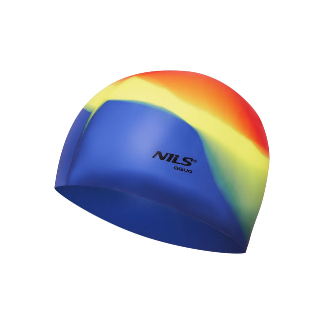 Multicolor siliconen badmuts - maat voor volwassenen