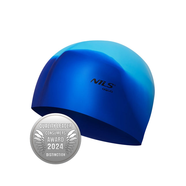 Multicolor siliconen badmuts - maat voor volwassenen