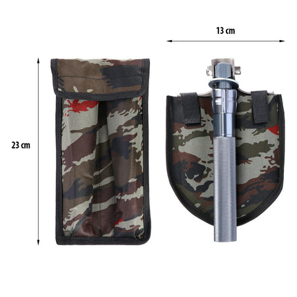Multifunctional Camping Shovel with Carrying Case